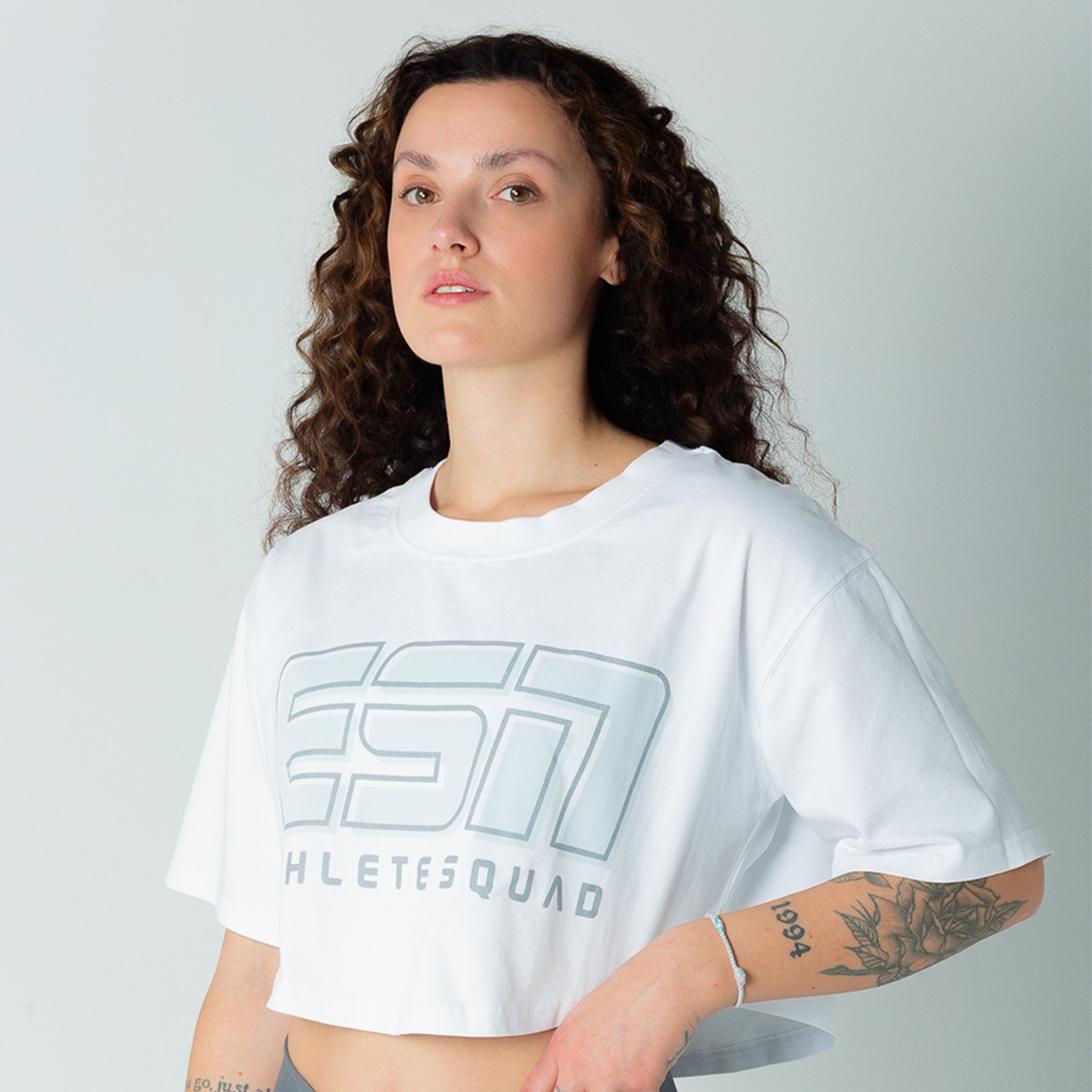 Athlete Squad Cropped T-Shirt