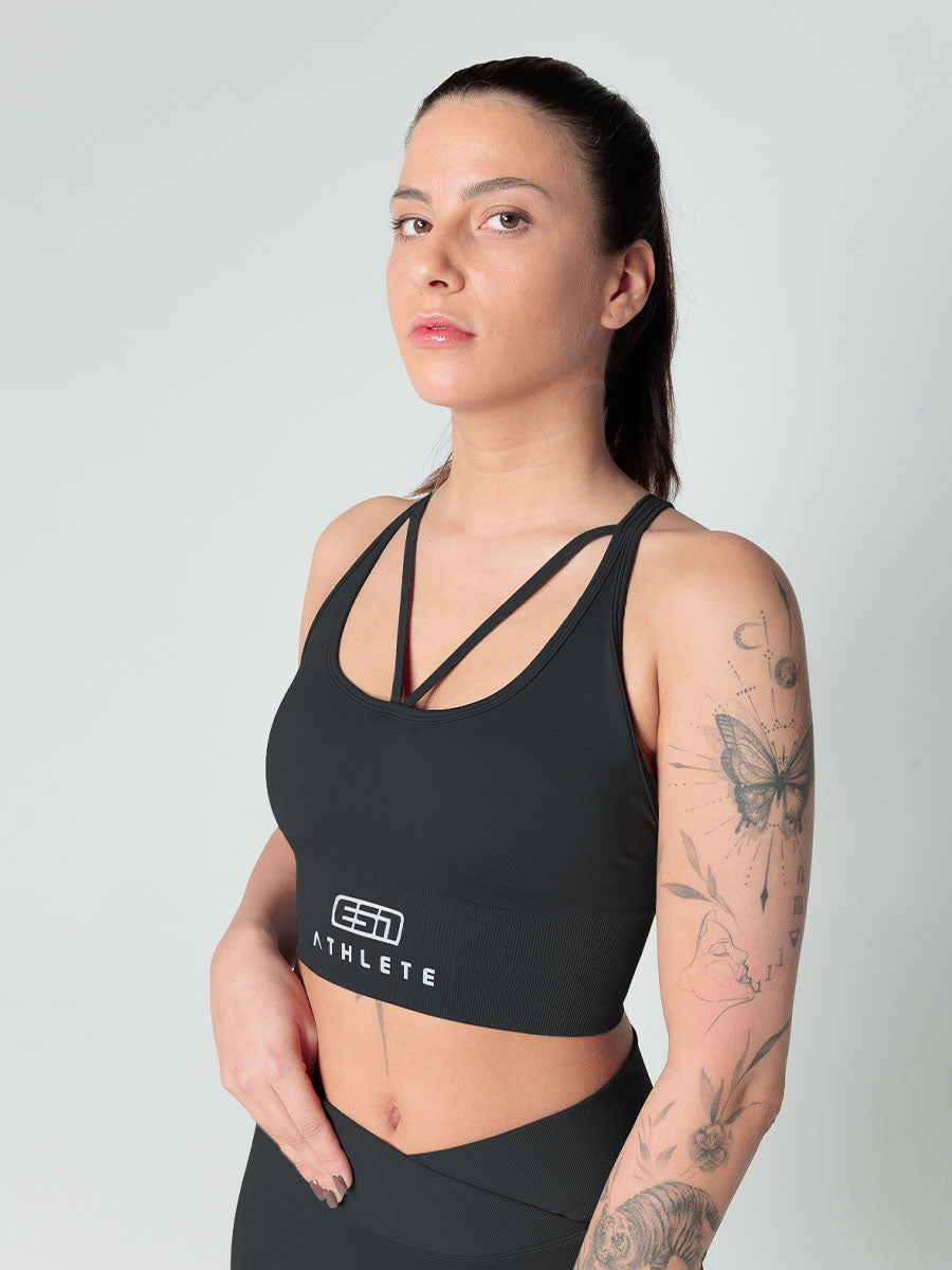 Athlete Squad Cross Sports Bra